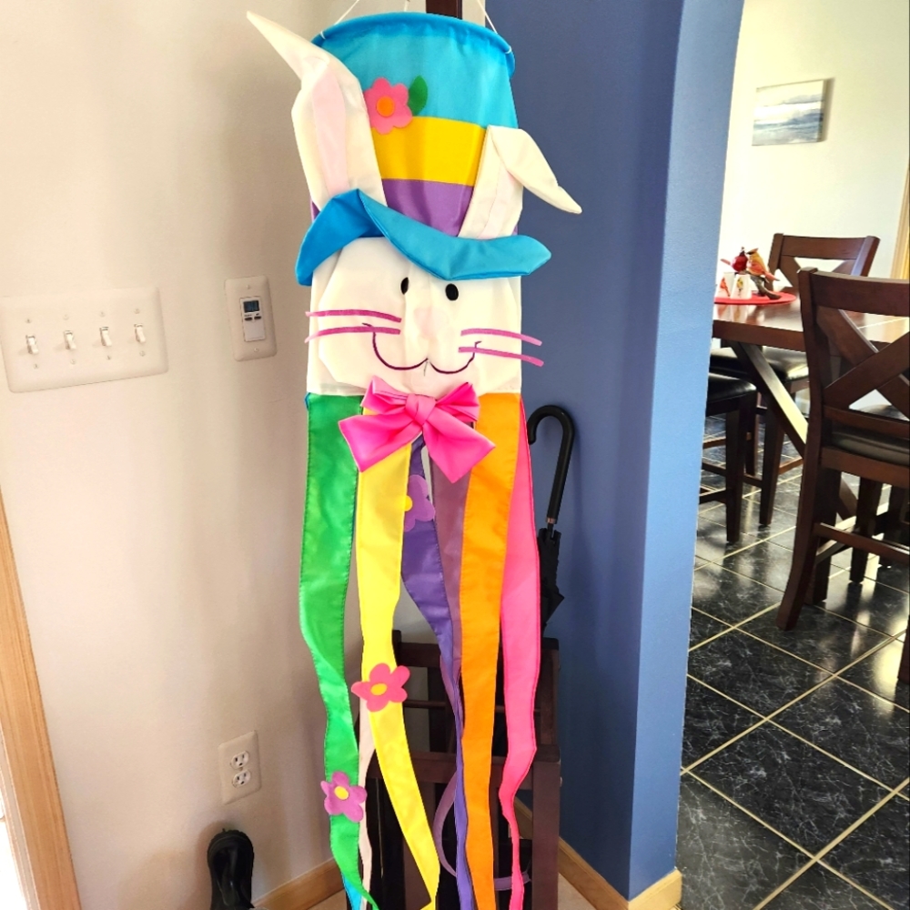 4 FOR $15 - EASTER BUNNY FLAG